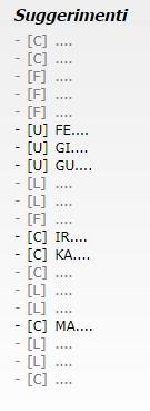 Con il passare dei giorni, ogni schema rivela suggerimenti che crescono una lettera alla volta.